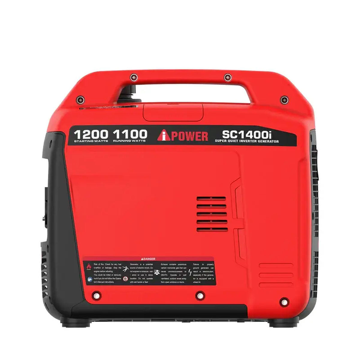 1.1кВт інверторний бензиновий генератор A-iPower SC1400i-BG