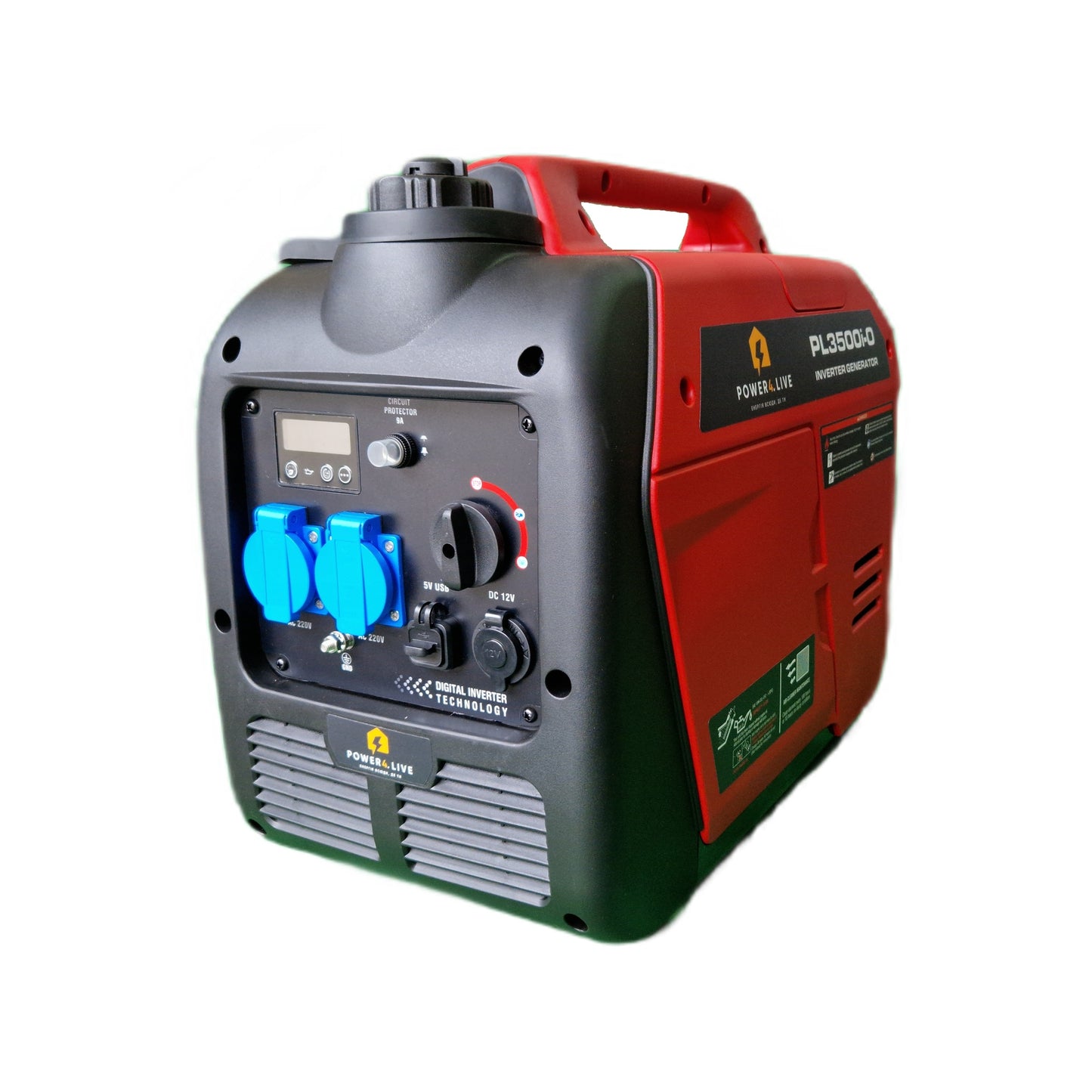3кВт тихий та легкий інверторний бензиновий генератор A-iPower SC3250i