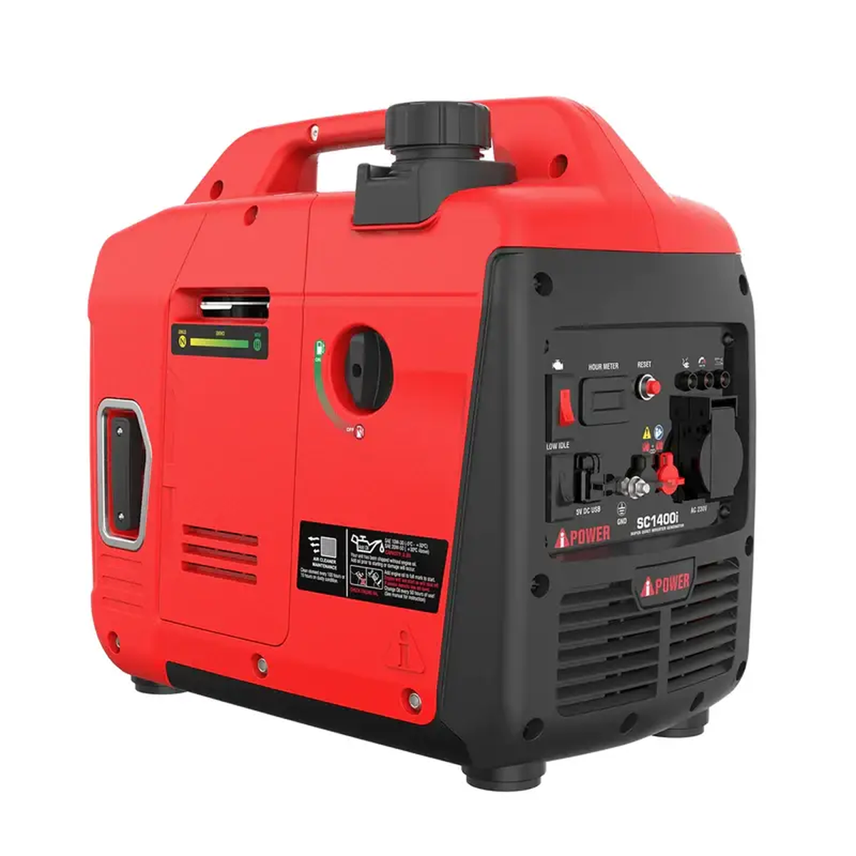 1.1кВт інверторний бензиновий генератор A-iPower SC1400i-BG