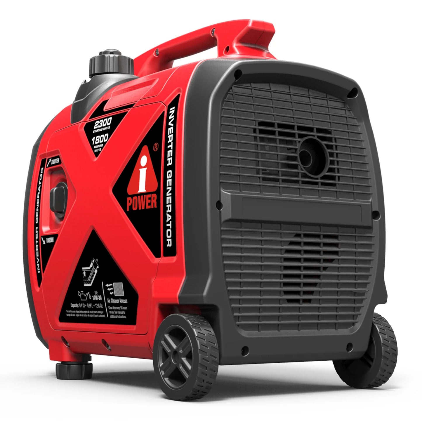 2.3кВт Інверторний бензиновий генератор A-iPower SC2300i-H на колесах з ручкою для перевозки