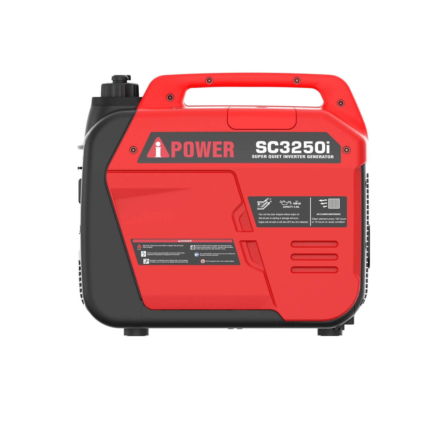 3кВт тихий та легкий інверторний бензиновий генератор A-iPower SC3250i