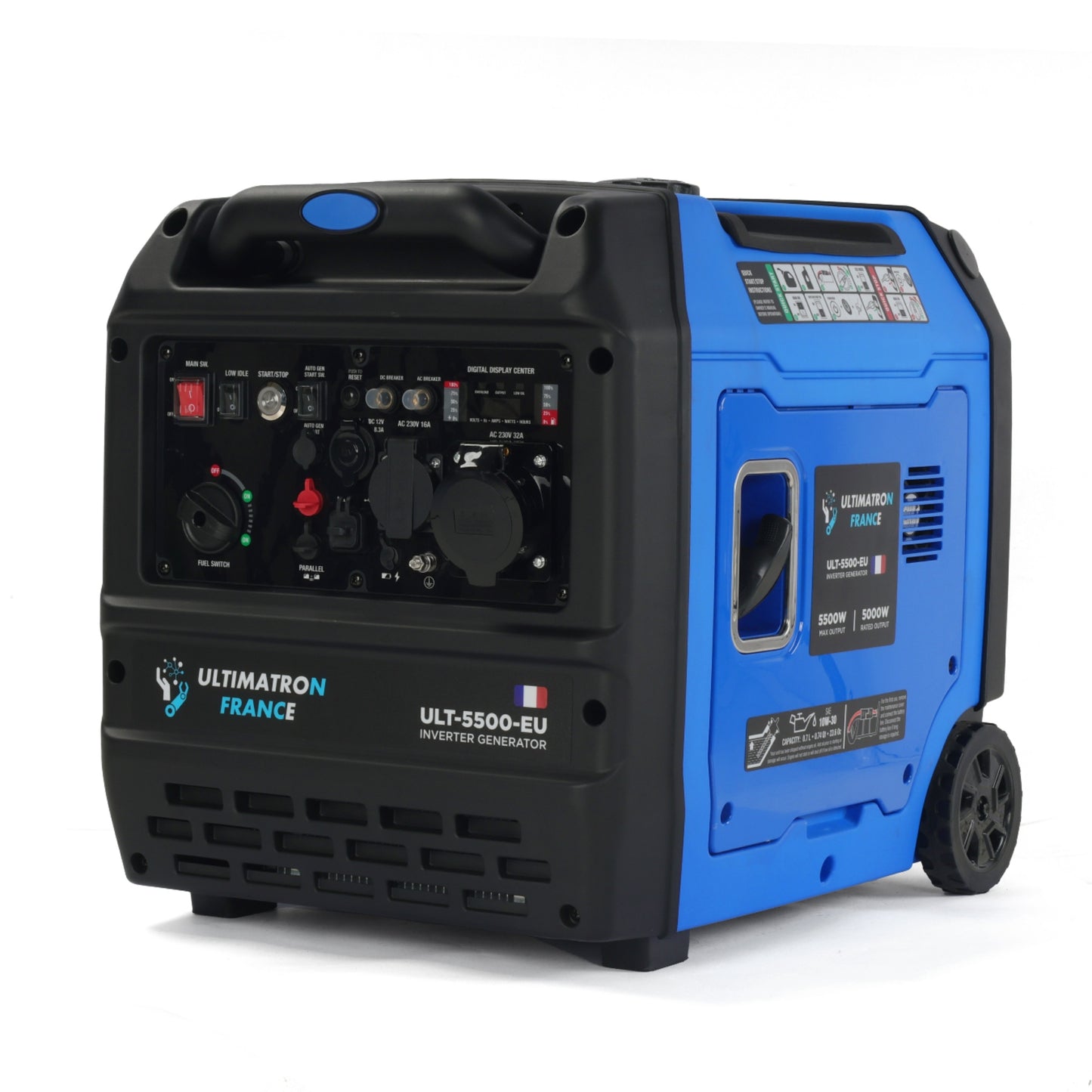 5.0 кВт Інверторний генератор Ultimatron ULT-5500-EU