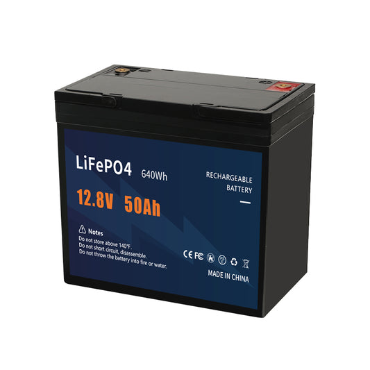 12В 50 А/г LiFePO4 Акумуляторна батарея з модулем управління