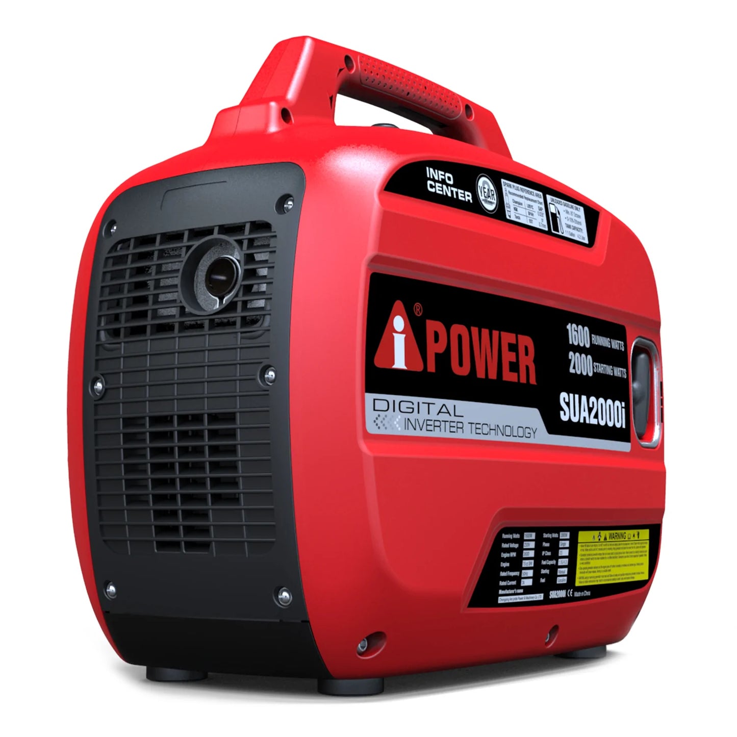 2кВт Інверторний компактний бензиновий генератор A-iPower SUA-2000i